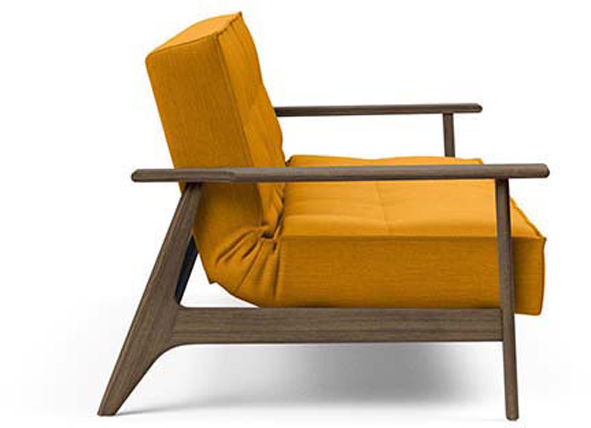 Elegantes Splitback Sofabett 210 Frej: Komfort und Stil vereint.