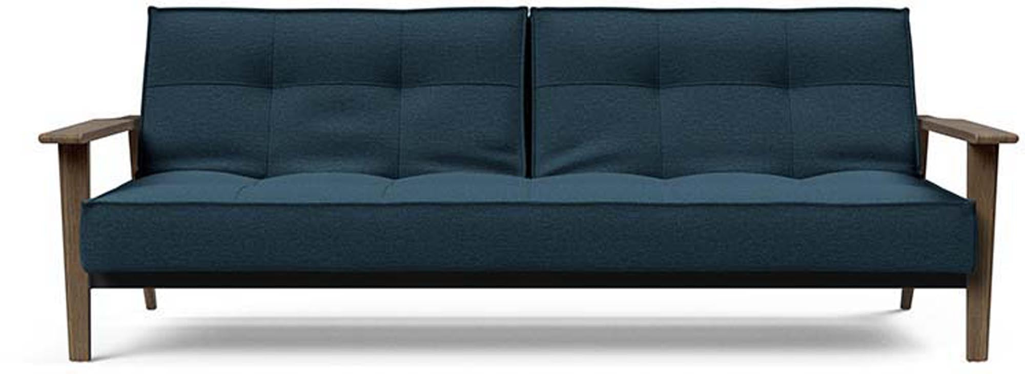 Entdecken Sie das Splitback Sofabett 115 Frej von Innovation Living – ein elegantes, multifunktionales Möbelstück, das Schlafkomfort und modernes Design vereint.