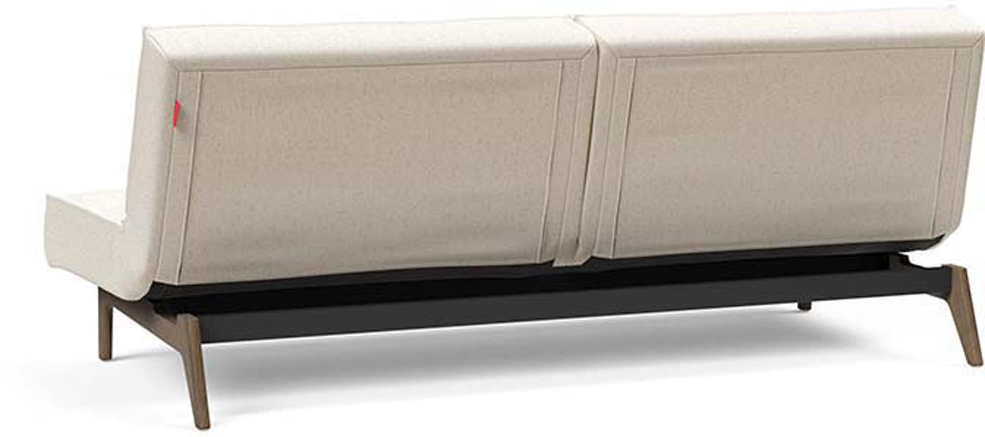 Das Splitback Sofabett 115 Eik von Innovation Living vereint stilvolle Eleganz mit Funktionalität – ideal für Gäste und kleine Räume.