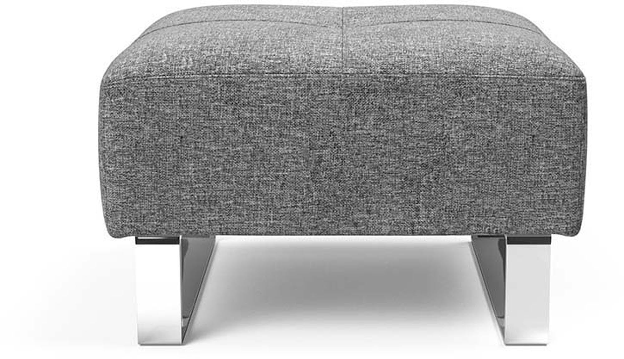 Die Supremax/Cassius D.E.L. Ottoman von Innovation Living: modernes Design, vielseitig nutzbar als Sitzgelegenheit, Fußstütze oder Accessoire.