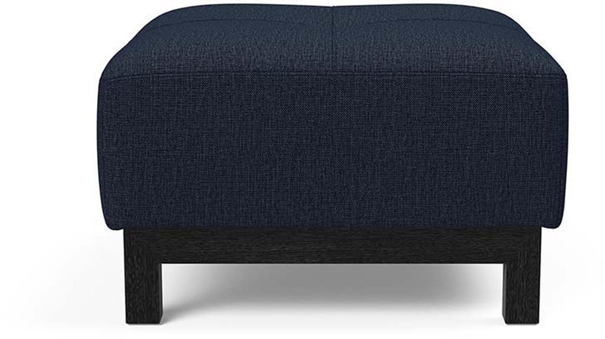 Die Bifrost D.E.L. Ottoman von Innovation Living: Stilvolles Design aus schwarzer Eiche, vielseitig einsetzbar und perfekt kombinierbar.
