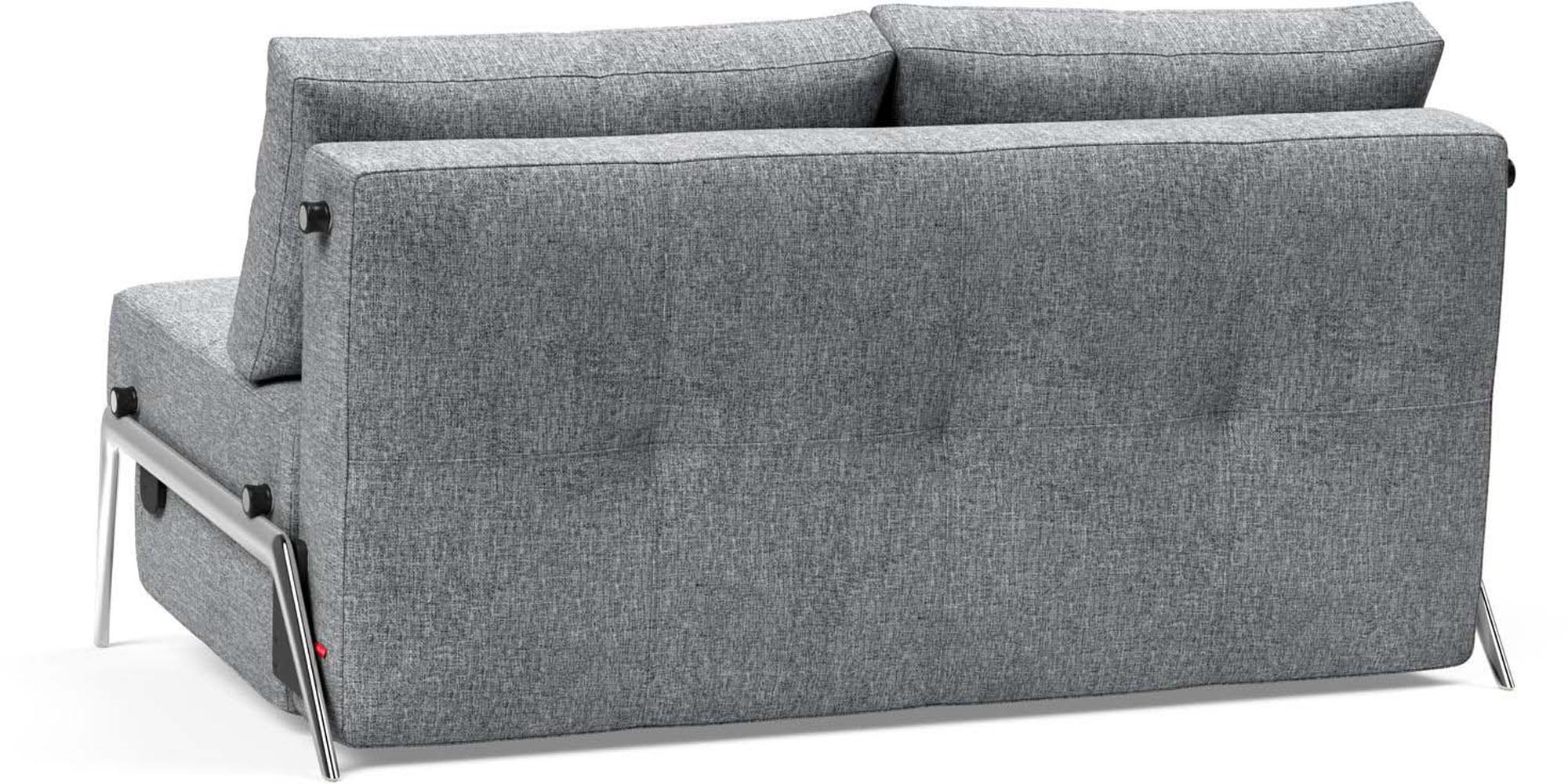 Cubed Klappsofa 140: Vielseitiges Sofa für kompakte Wohnräume, perfekt für Übernachtungsgäste. Stilvolles Design vereint Komfort und Praktikabilität.