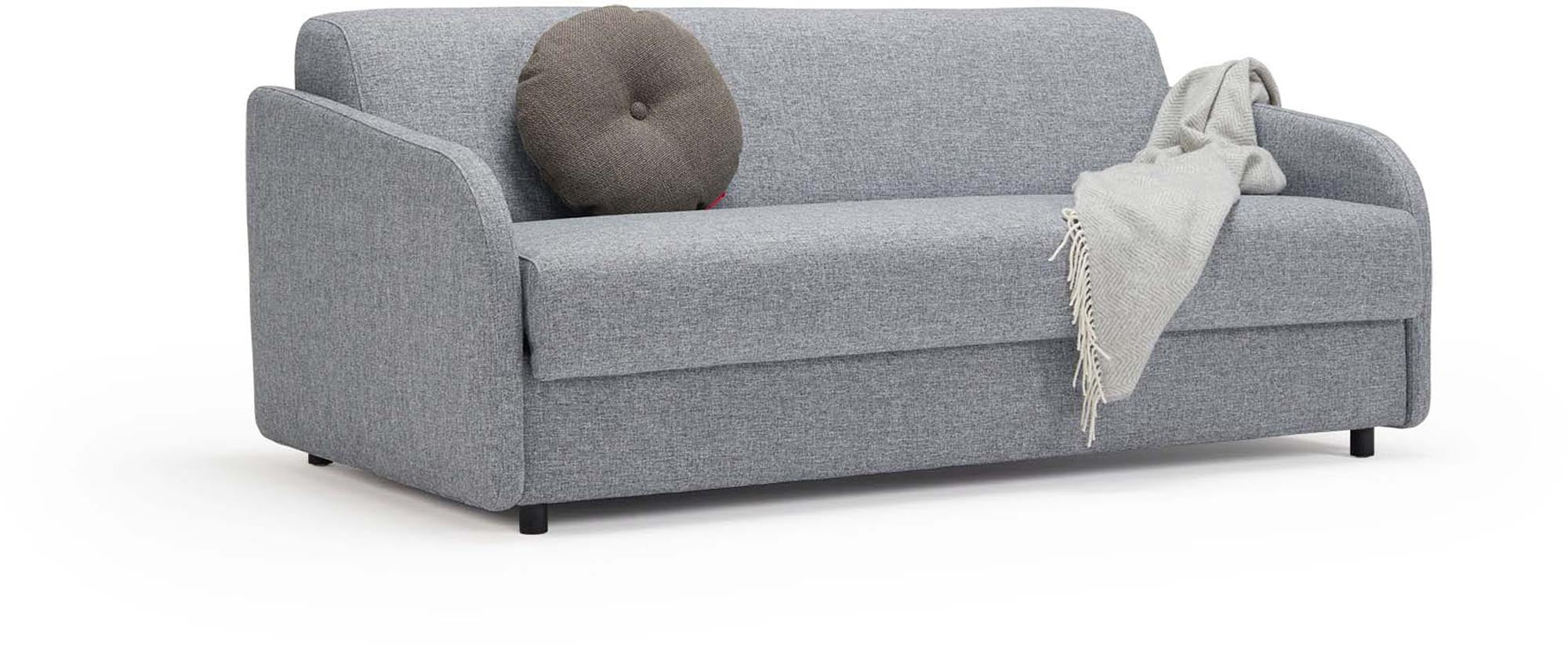 Eivor Klappsofa 140 von Innovation Living: Elegantes Sofa mit 140 cm Liegefläche, komfortabler Federkernmatratze, perfekt für kleine Räume.