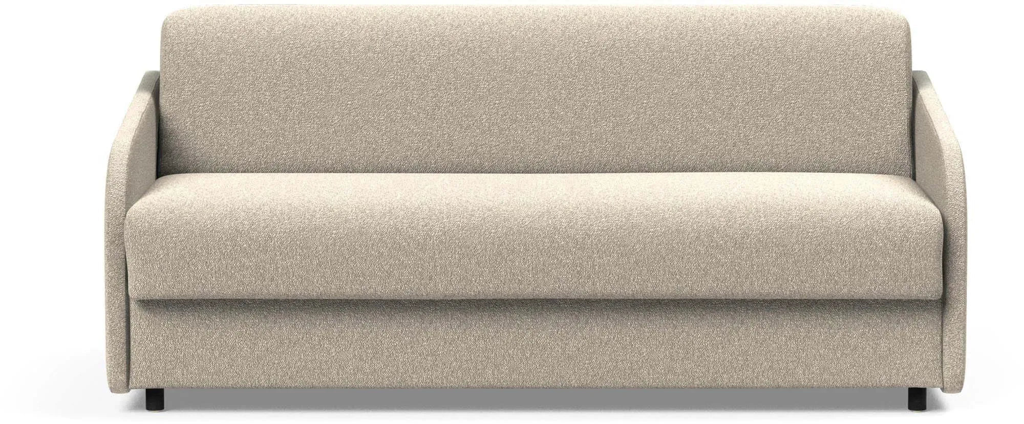Eivor Klappsofa 140 von Innovation Living: Stilvolles Sofa mit 140 cm Liegefläche, perfekt für Übernachtungsgäste, ausgestattet mit komfortabler Federkernmatratze.