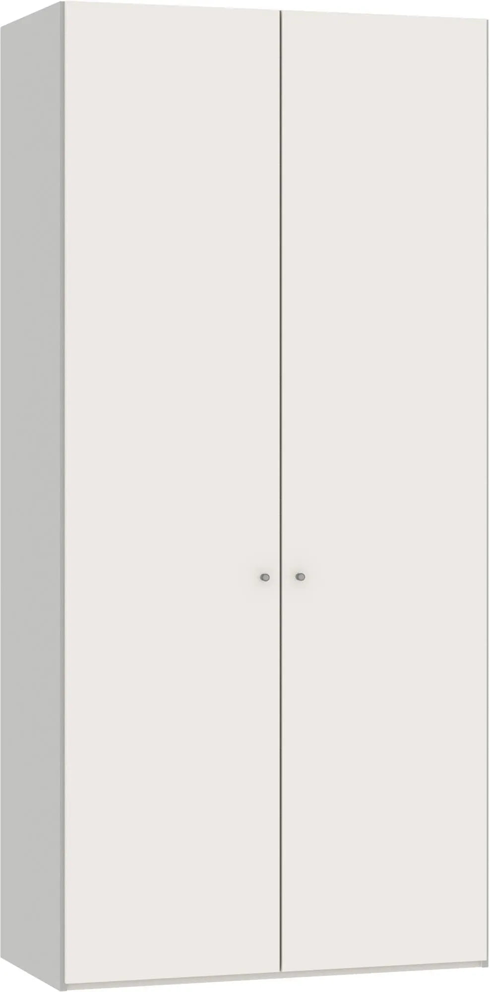 Eleganter 2-türiger Drehtürenschrank in Cremeweiß von Jutzler.