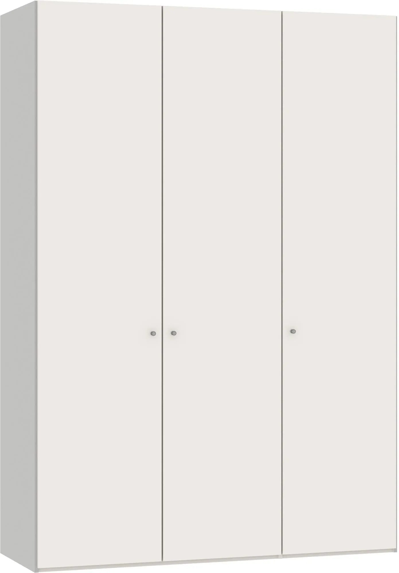 Eleganter 3-türiger Drehtürenschrank in Cremeweiß von Jutzler.