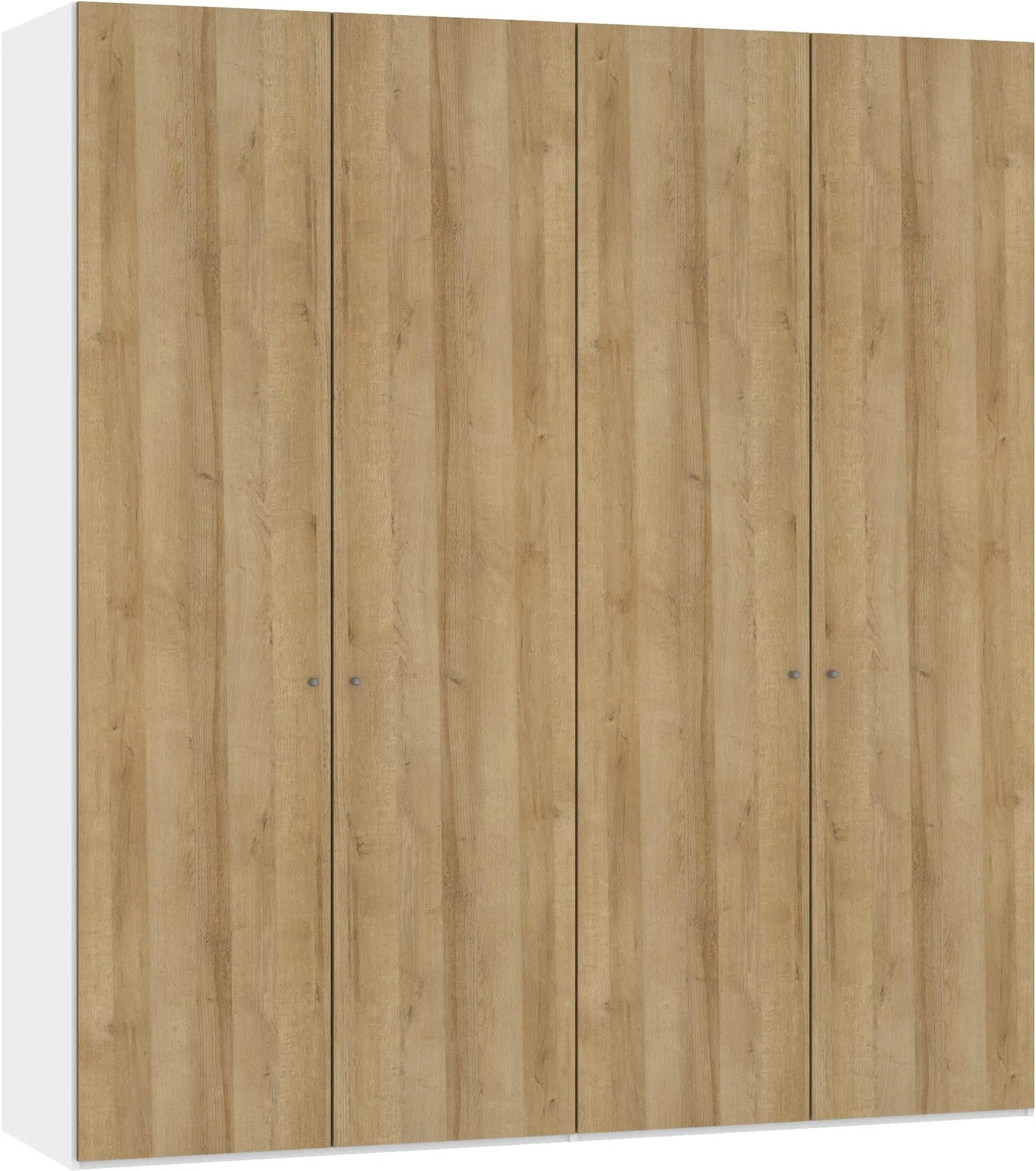 Eleganter Jutzler Eiche-Schrank 4-türig mit praktischem Zubehör.