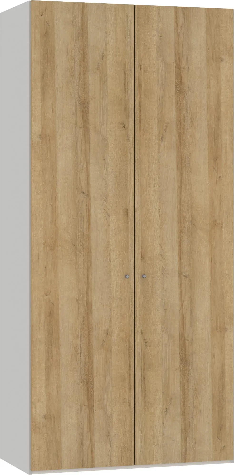 Stilvoller Jutzler Eiche-Schrank mit 2 Türen und vielseitigem Zubehör.