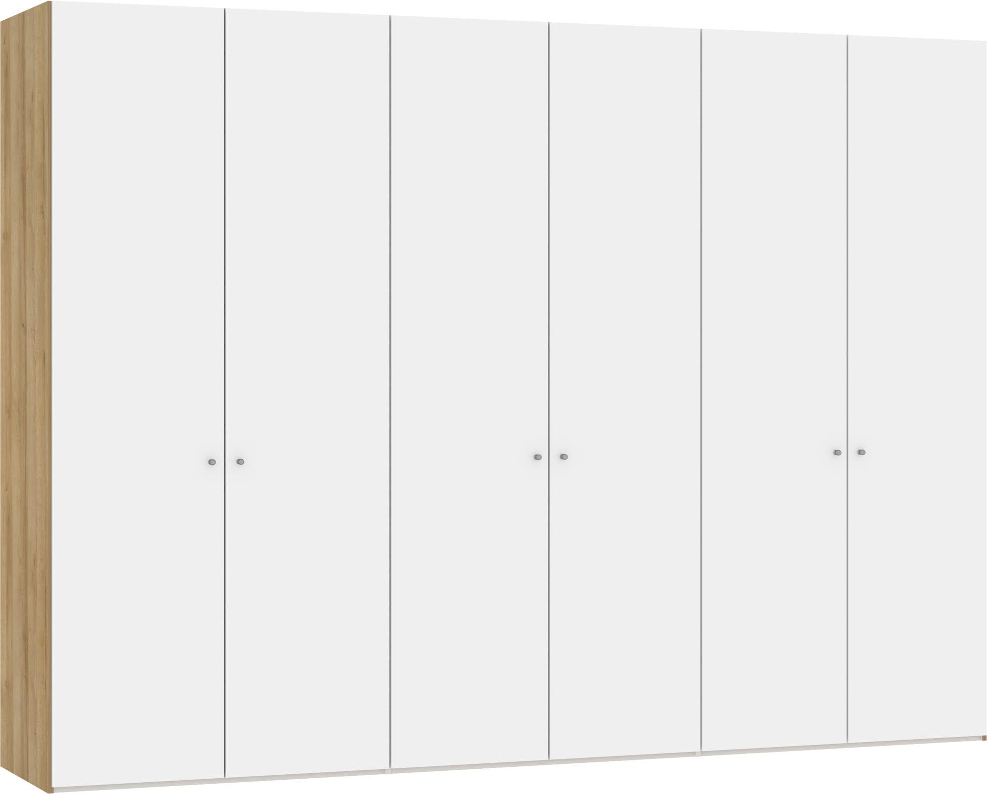 Eleganter 6-türiger Jutzler Schrank in Premiumweiß für Ihr Zuhause.