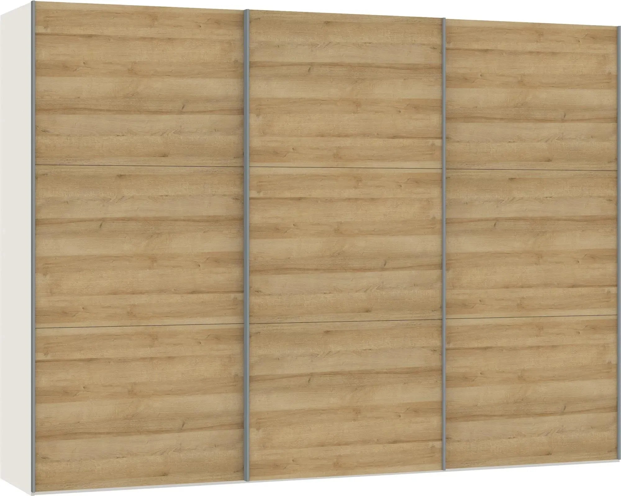 Eleganter Schwebetürenschrank XL Eiche von Jutzler: Funktionalität trifft auf stilvolles Design. Individuell konfigurierbar.