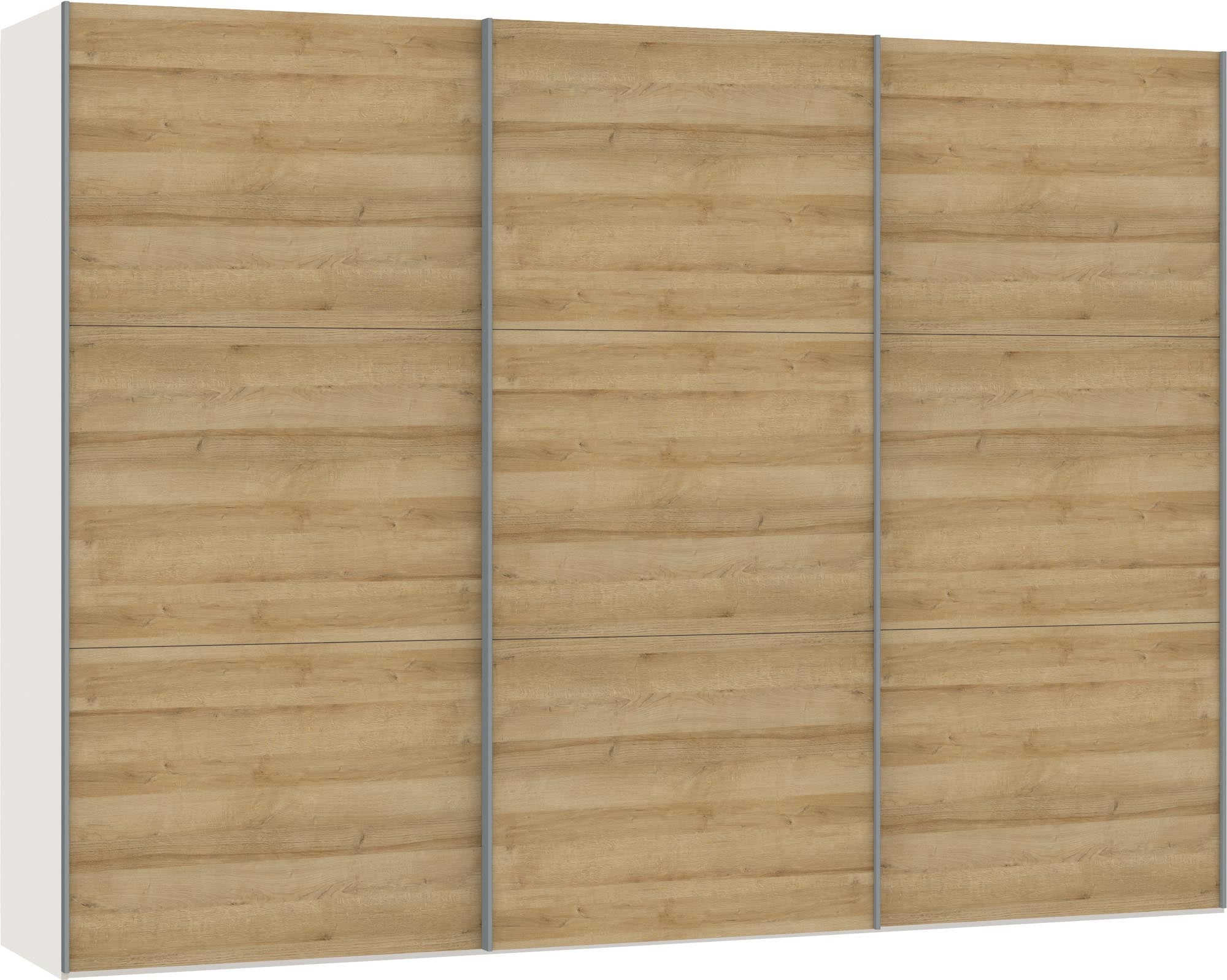Moderner Schwebetürenschrank XL in Eiche von Jutzler: Stilvolles Design trifft auf hohe Funktionalität für Ihr Zuhause.