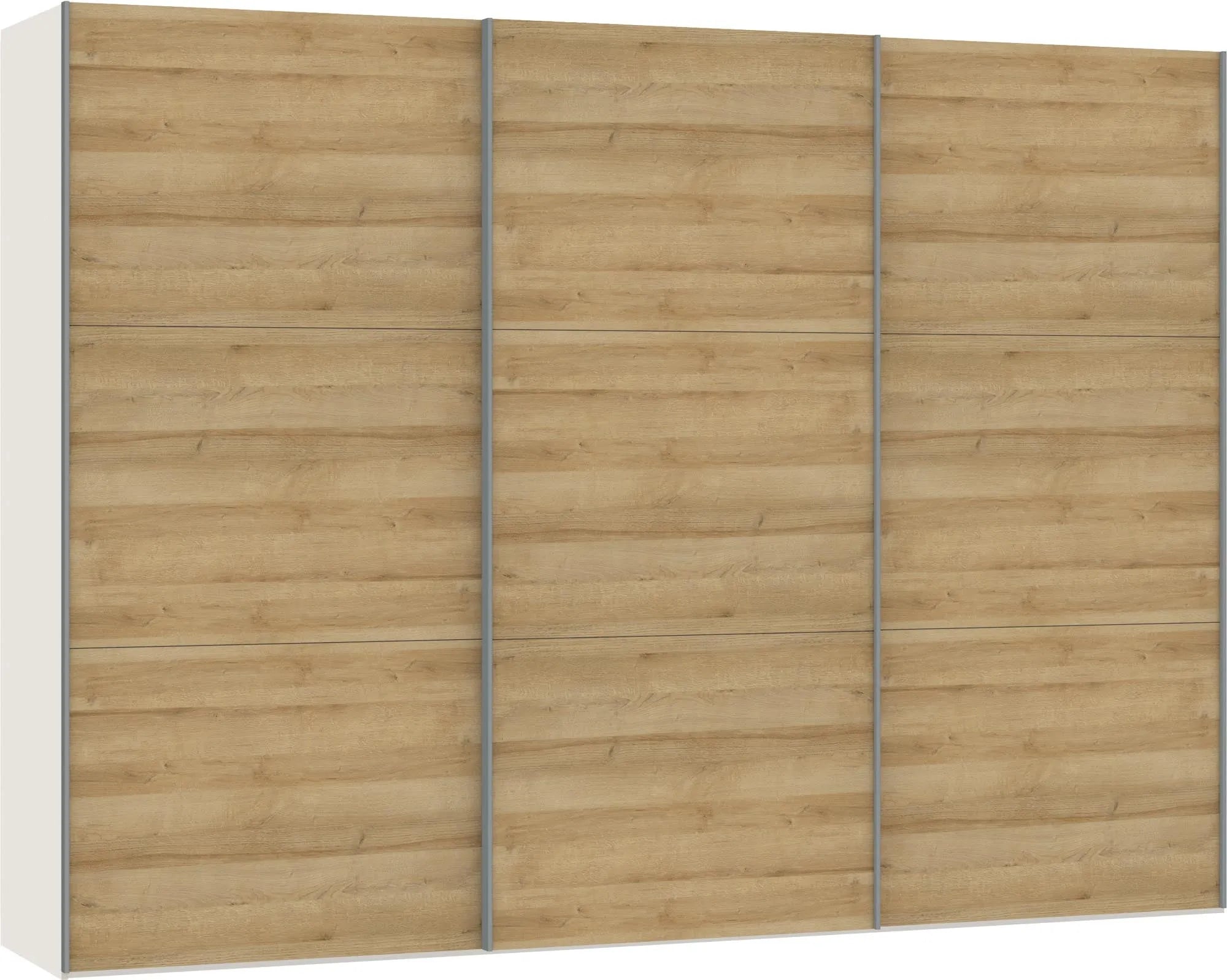 Eleganter Jutzler Schwebetürenschrank XL Eiche mit Zubehör.