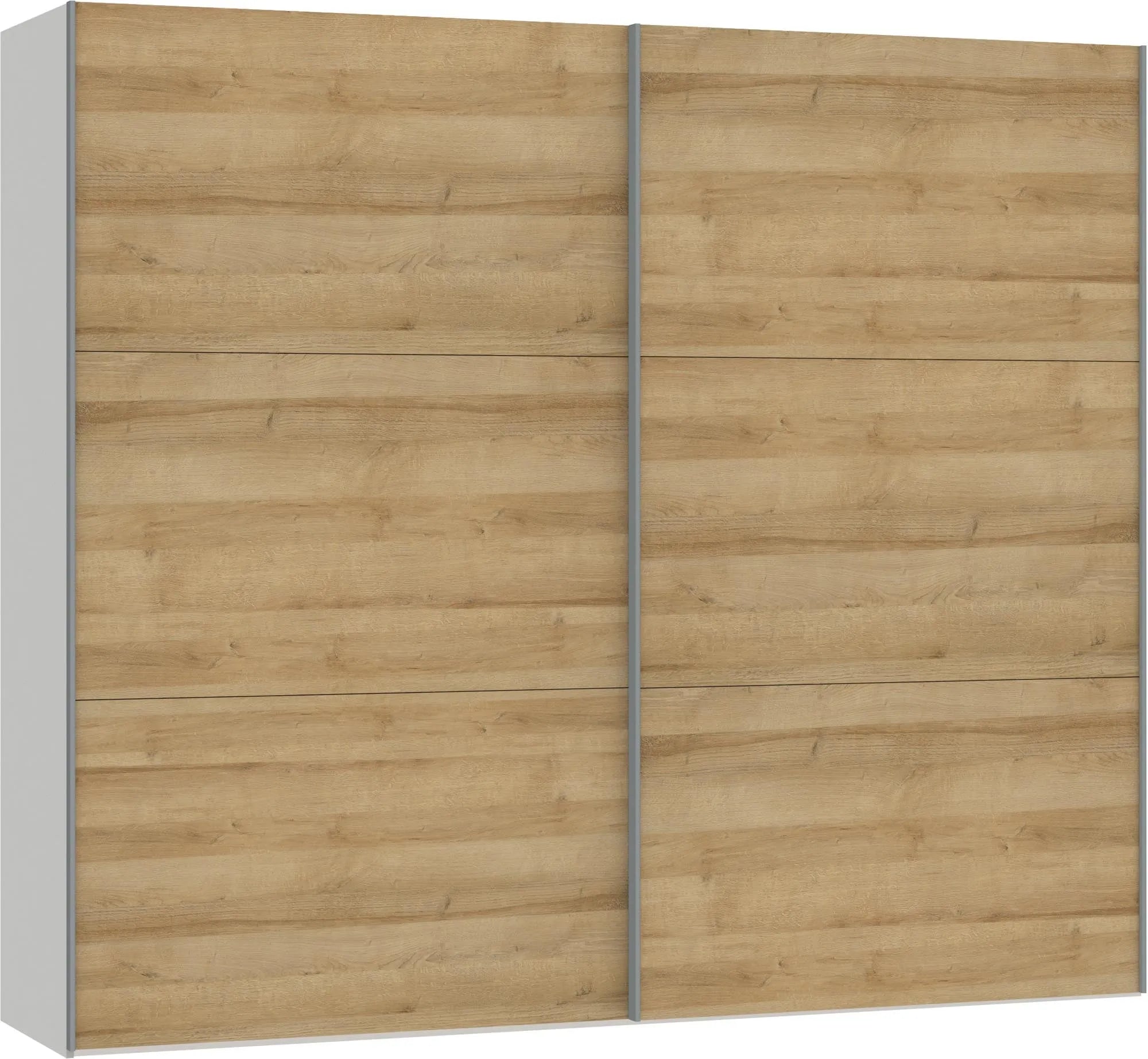 Eleganter Schwebetürenschrank M Eiche von Jutzler: Funktional, individuell konfigurierbar, stabil und in vielen Farben erhältlich.