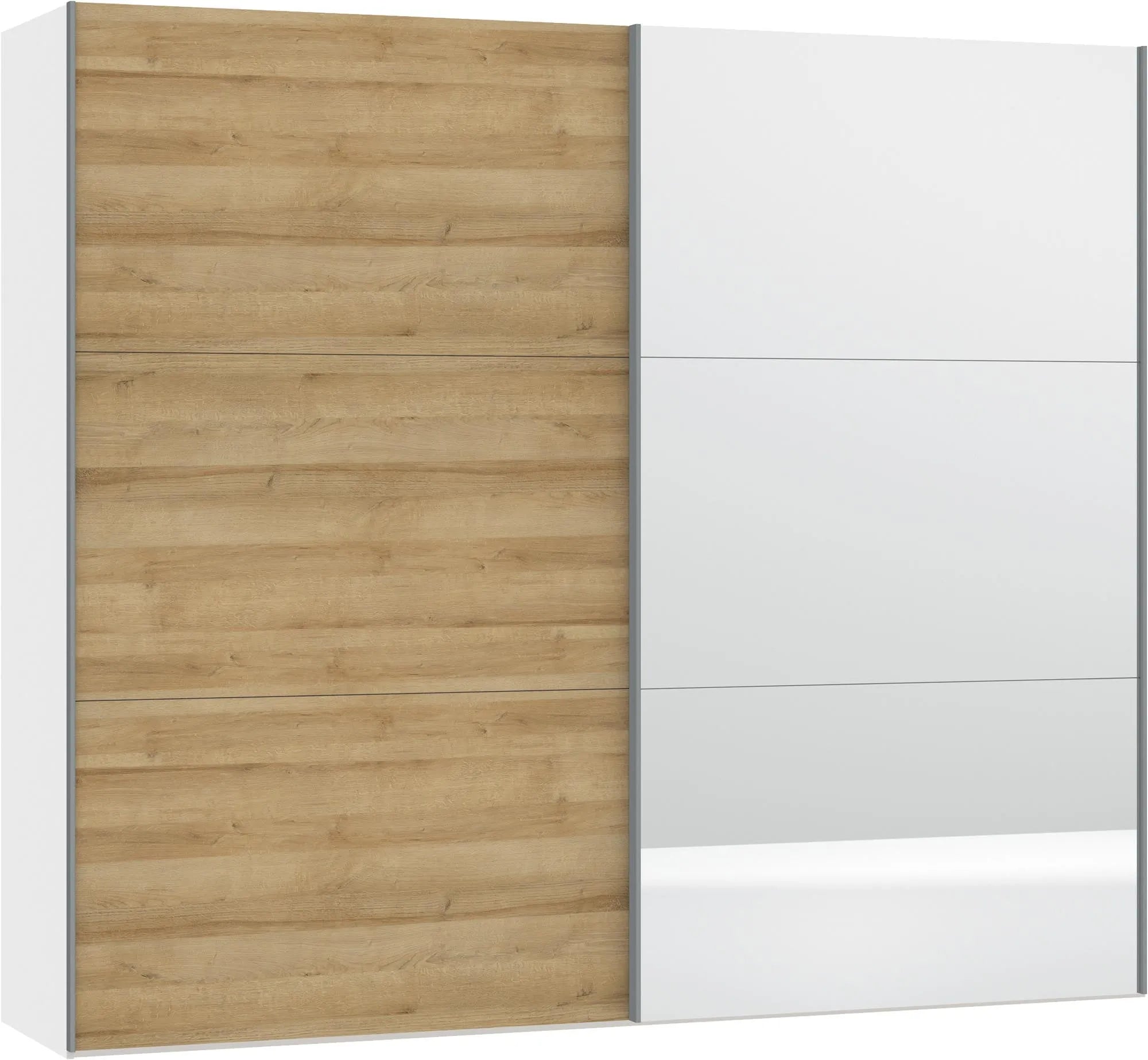 Moderner Jutzler Schrank M: Eiche & Spiegel für zeitlose Eleganz.