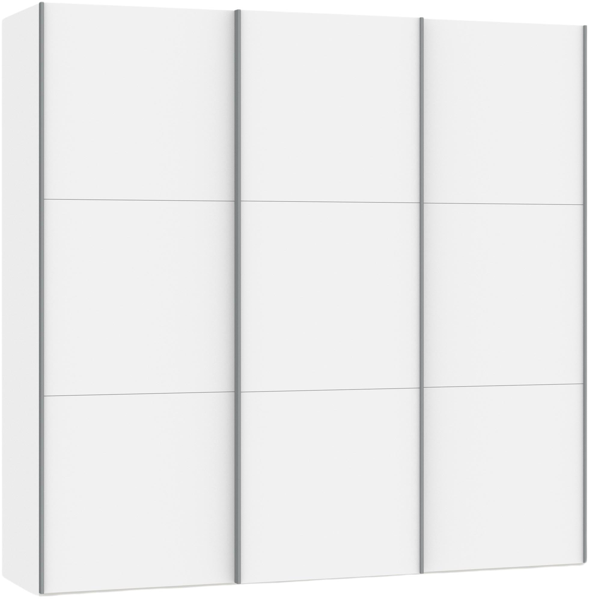 Stilvoller Schwebetürenschrank in Premiumweiß von Jutzler.