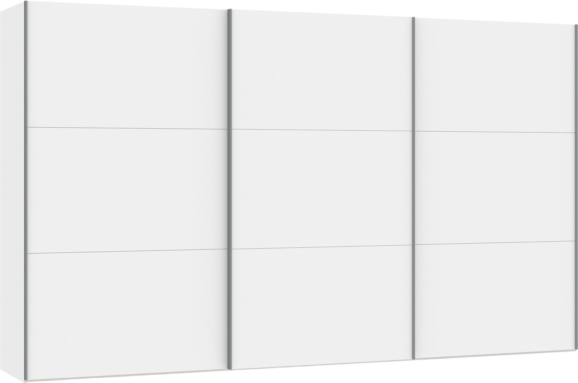 Eleganter Jutzler Schrank: Premiumweiß, geräumig, mit Zubehör.