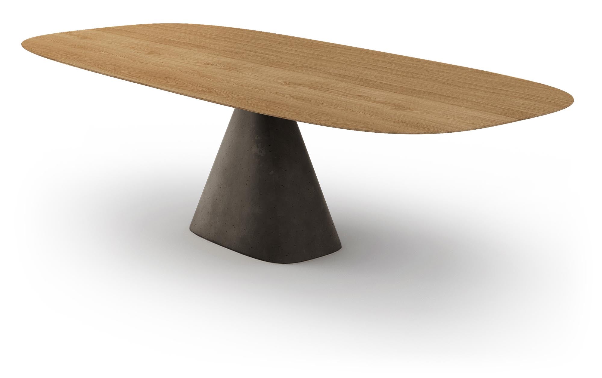 Eleganter Tisch Bridge in Anthrazit von Mobimex, modernes Design, hochwertige Materialien, vielseitig einsetzbar.