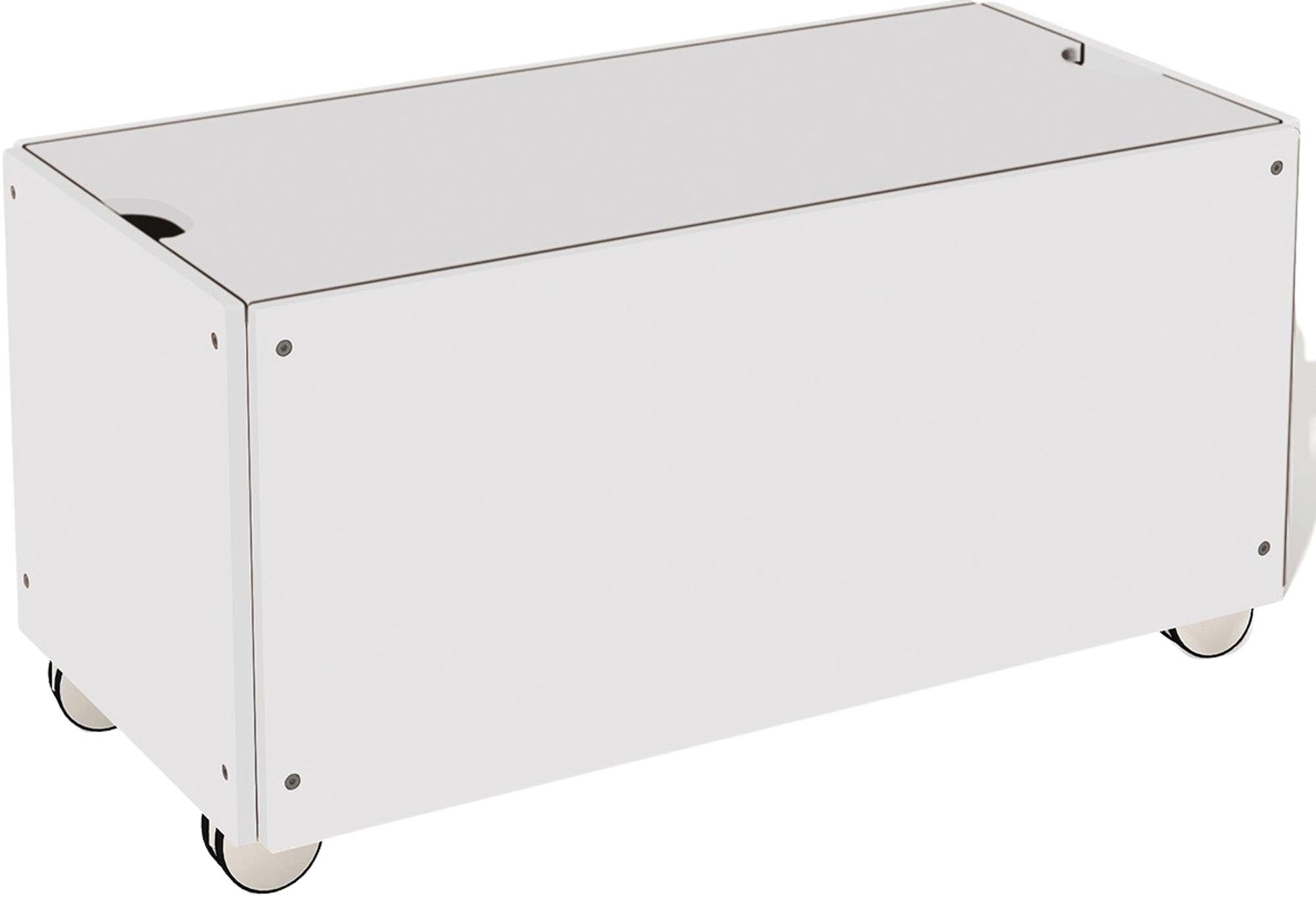Eleganter Bettkasten mit Deckel für optimalen Stauraum im Schlafzimmer.