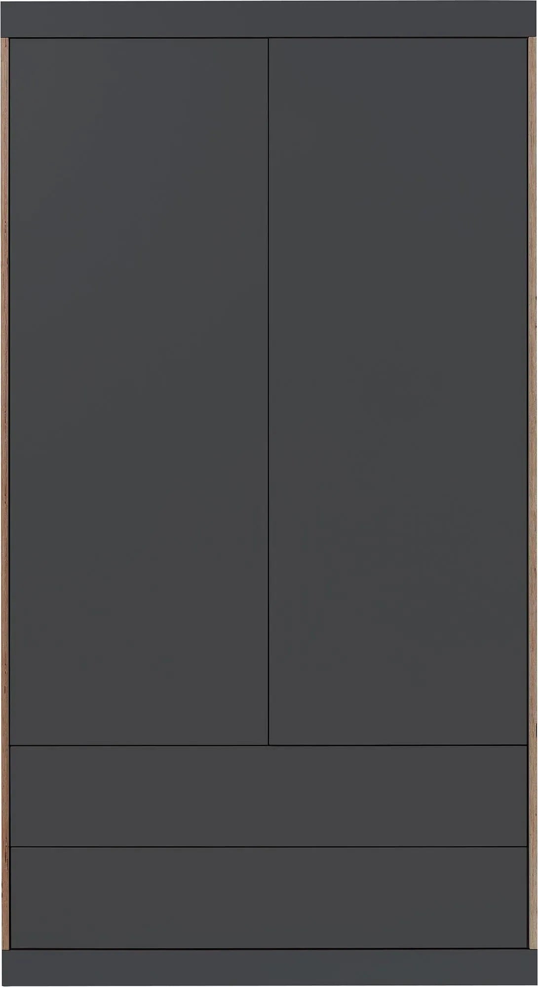 Eleganter FLAI Schrank: 2 Türen, 2 Schubladen, von Müller Möbel.