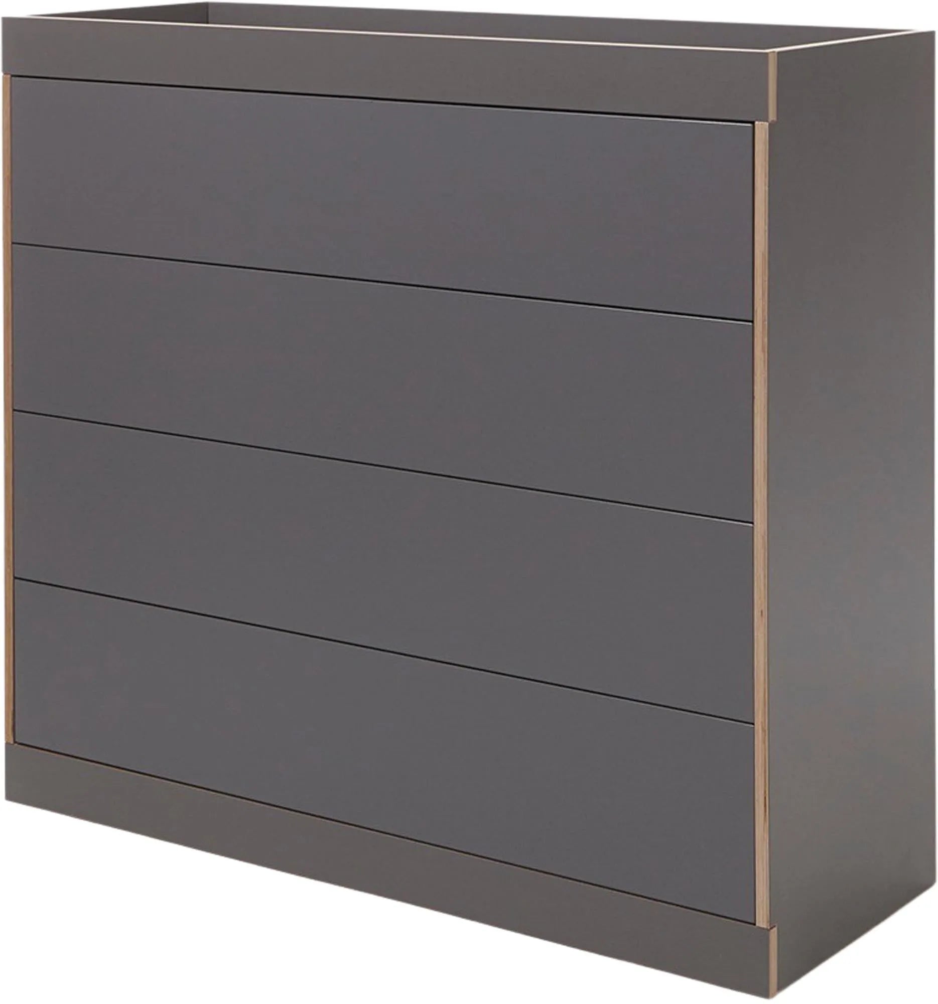 Elegante FLAI Kommode mit 4 Schubkästen von Müller Möbelwerkstätten.