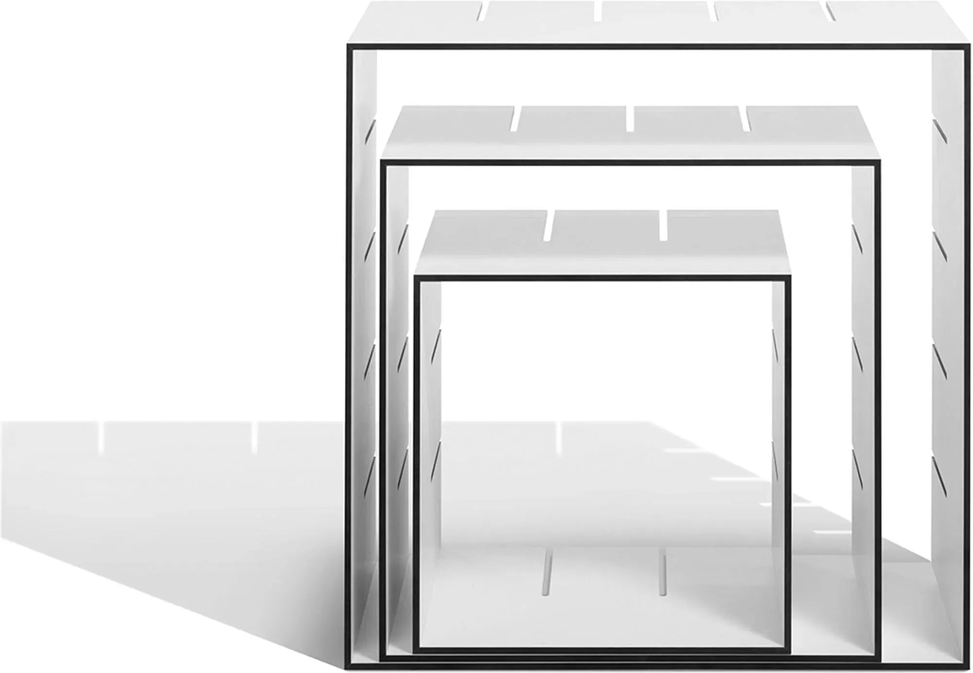 Konnex 3er Set: Flexibles Wandregal für stilvolle Raumlösungen.