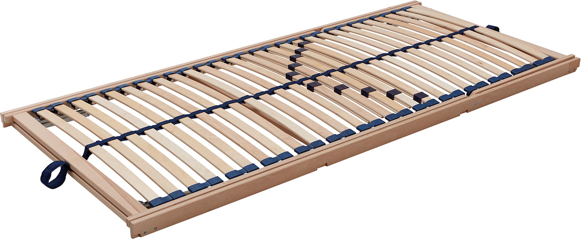 Hochwertiger Lattenrost aus Massivholz, individuell anpassbar.