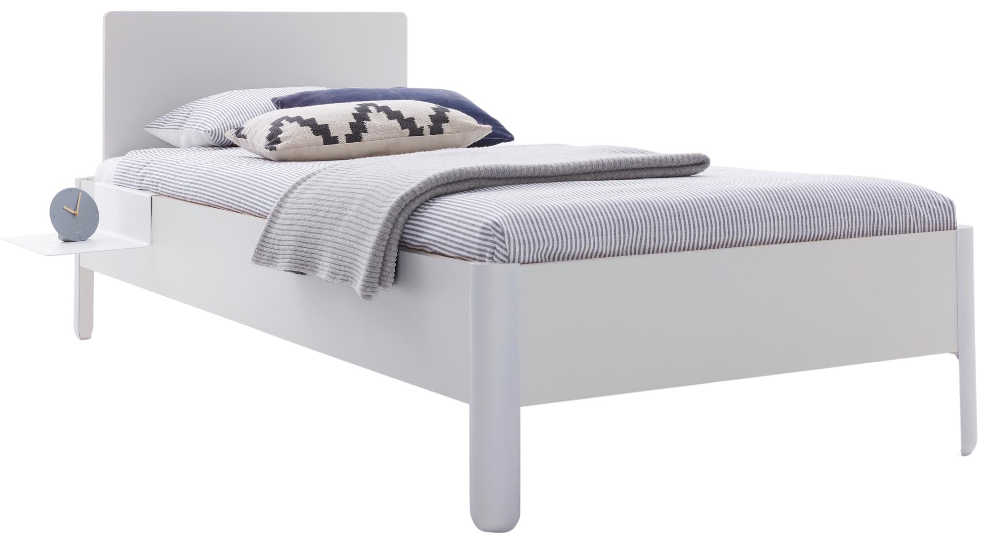 Elegantes Nait Bett 120 cm mit Kopfteil von Müller Möbelwerkstätten.