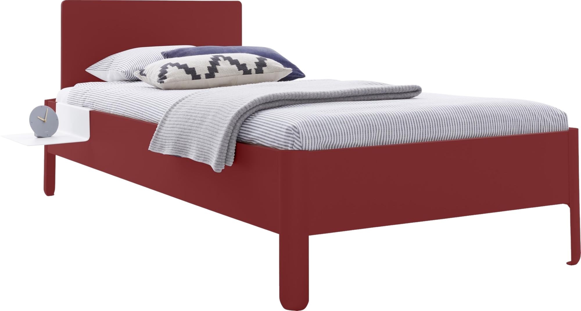 Stilvolles Nait Bett 120 cm mit Kopfteil von Müller Möbelwerkstätten.