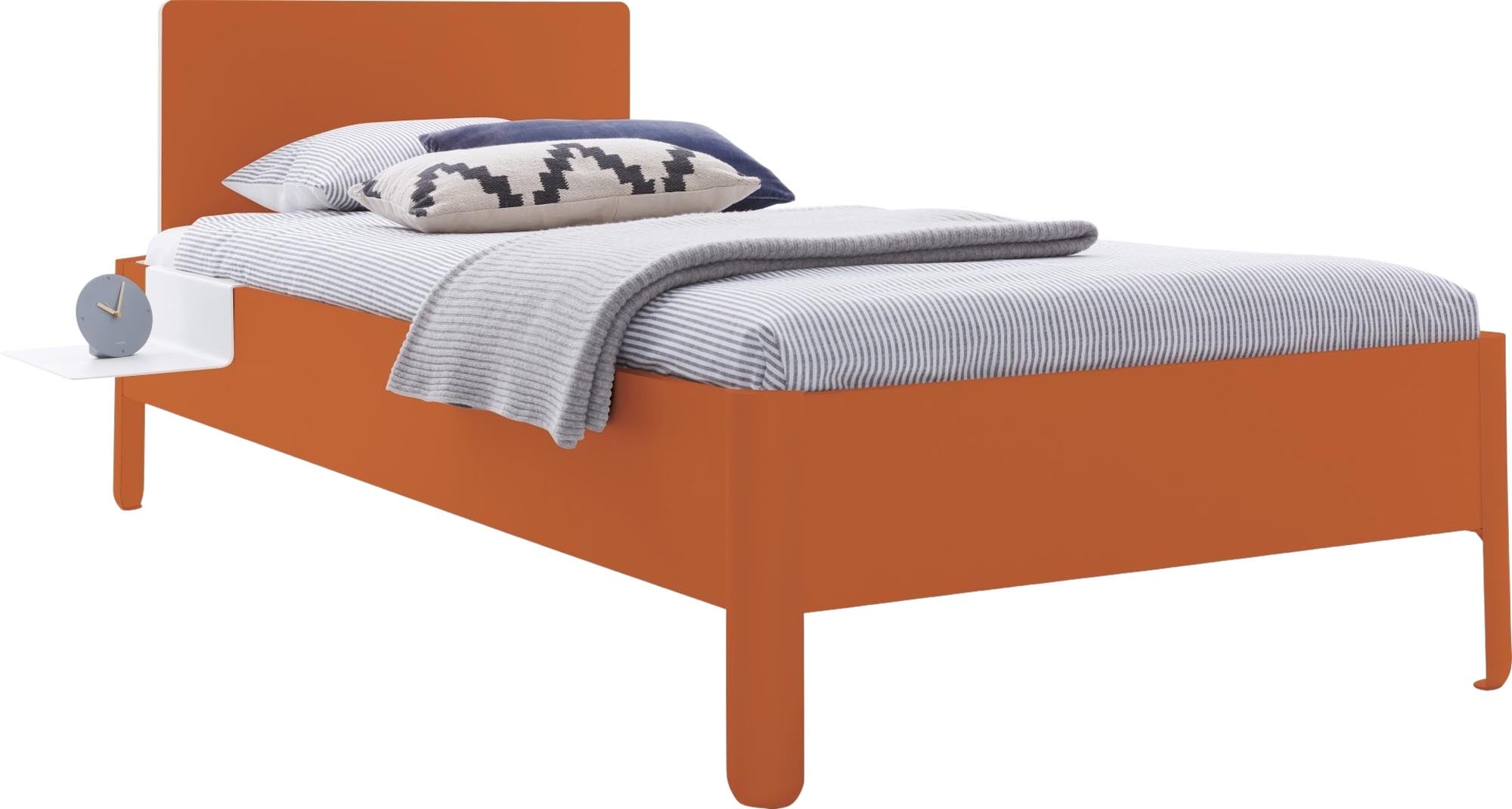 Modernes Nait Bett 120 cm mit Kopfteil von Müller Möbelwerkstätten.