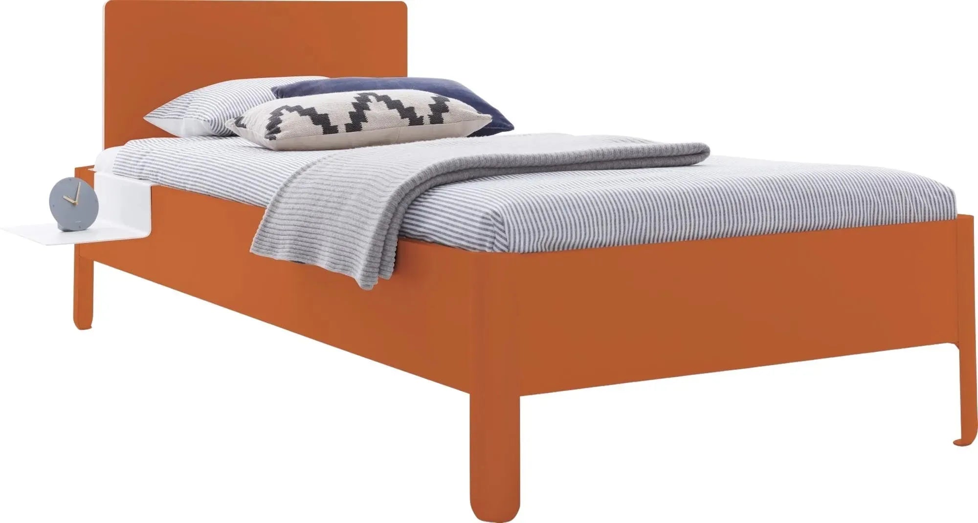 Elegantes Nait Bett 120 cm mit Kopfteil von Müller Möbelwerkstätten.
