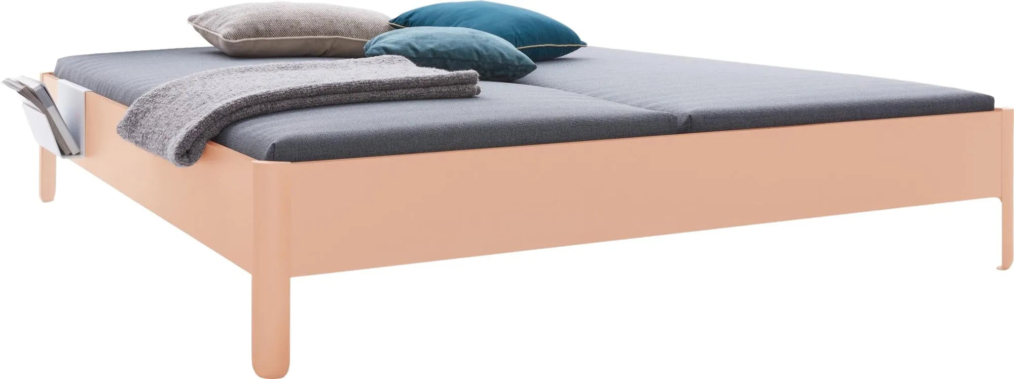 Nait Doppelbett 140: Minimalistisches Design trifft auf Funktionalität.