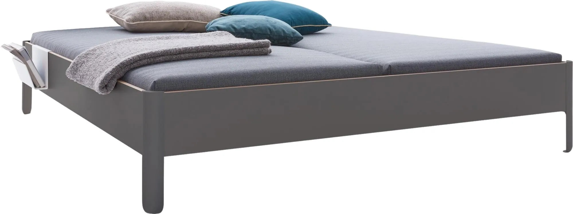 Nait Doppelbett 140: Minimalistisches Design trifft auf Funktionalität.