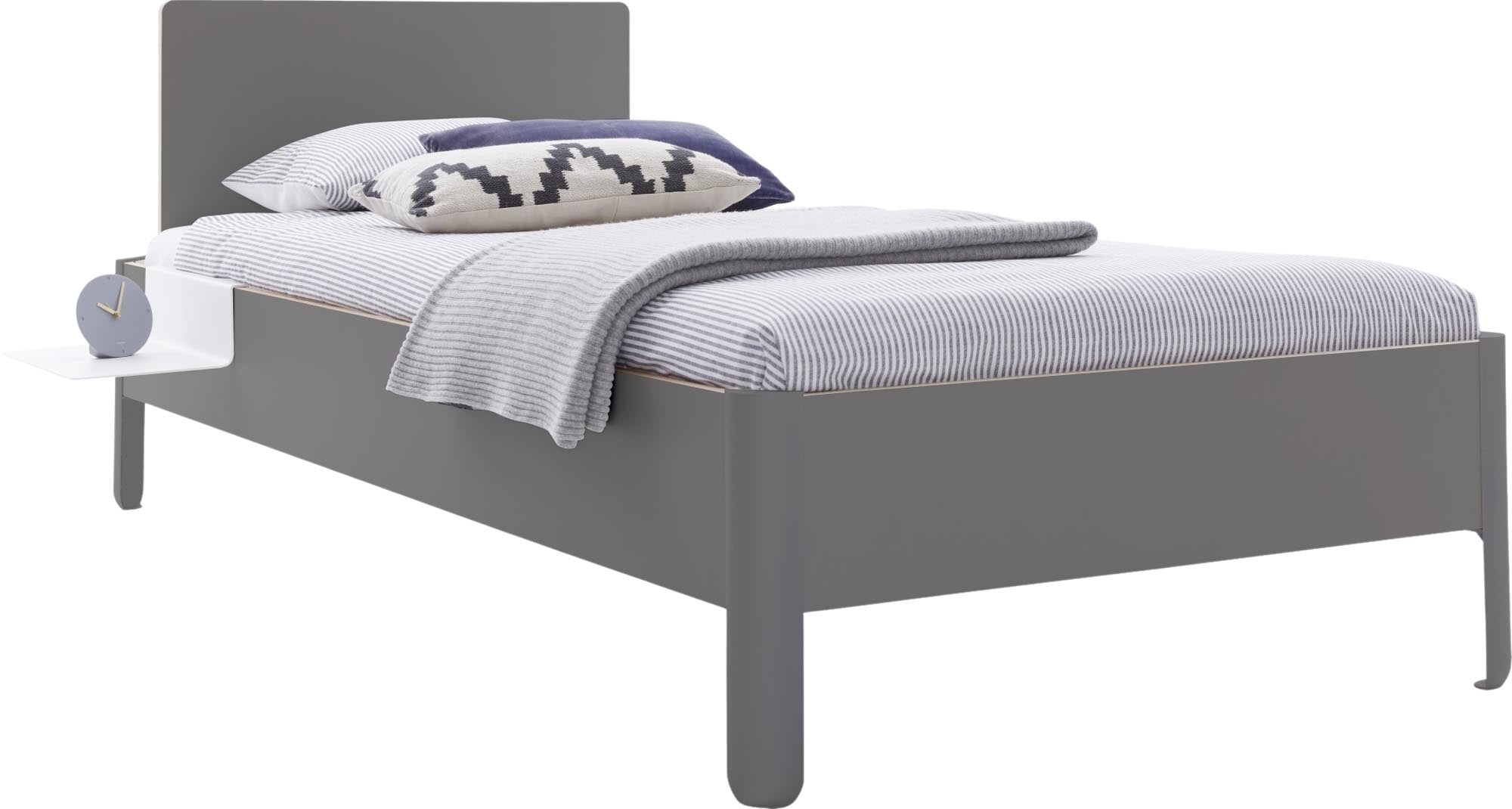Elegantes Nait Bett 120 cm mit Kopfteil von Müller Möbelwerkstätten.