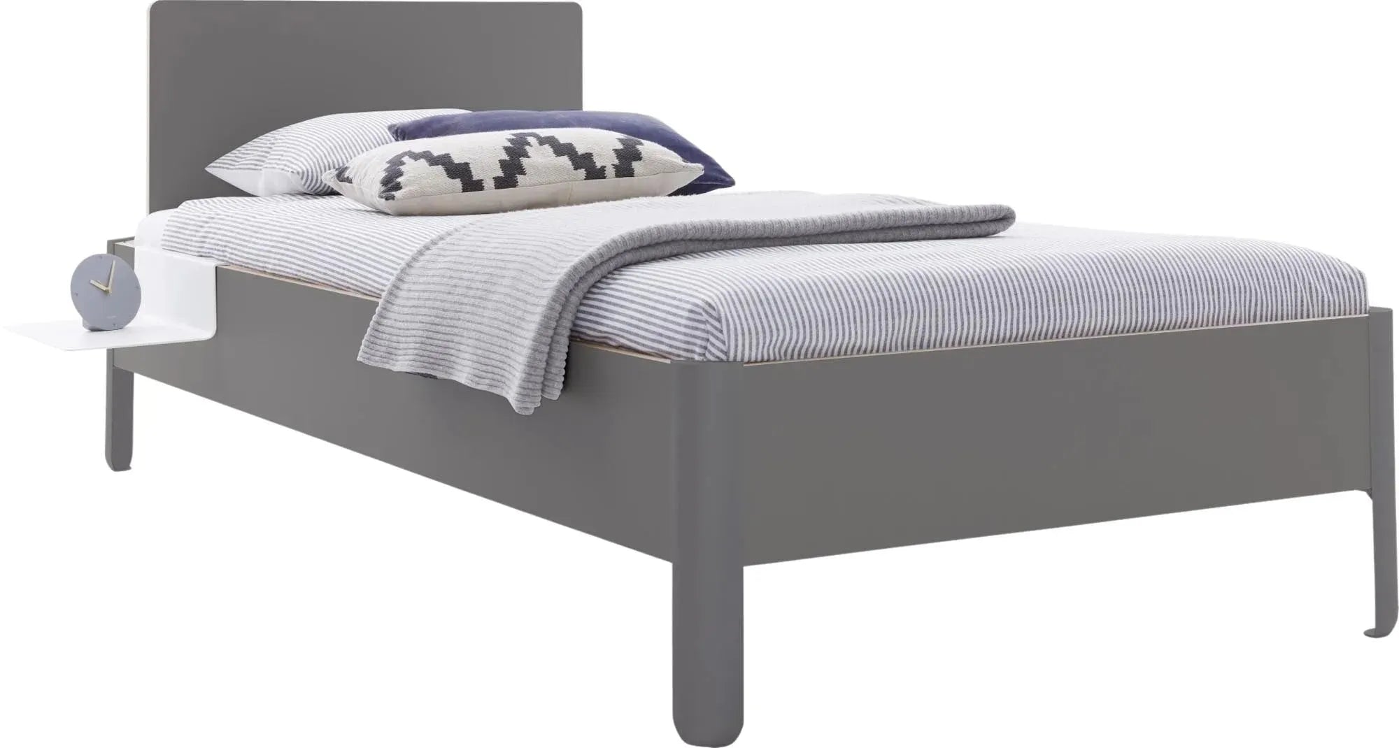 Stilvolles Nait Bett 120 cm mit Kopfteil von Müller Möbelwerkstätten.