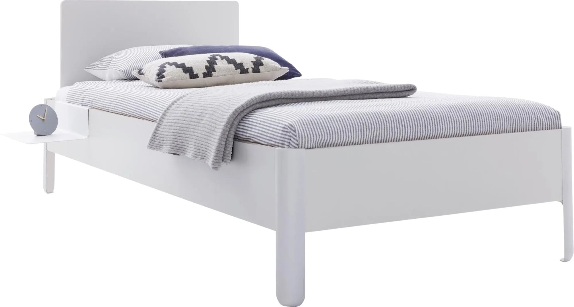 Elegantes Nait Bett 120 cm mit Kopfteil von Müller Möbelwerkstätten.