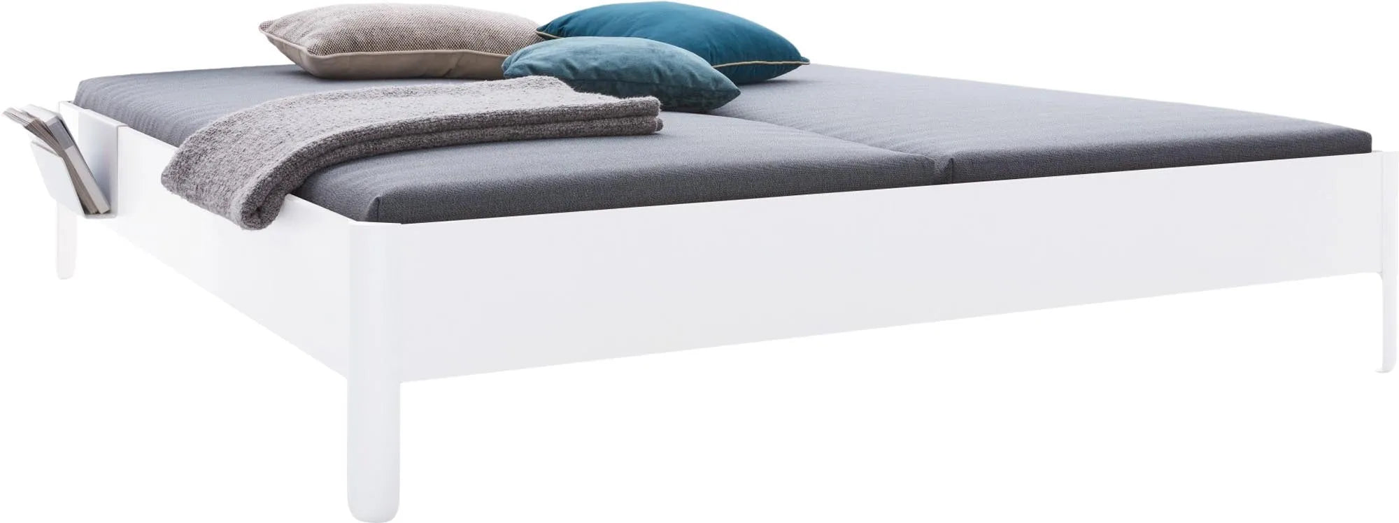 Nait Doppelbett 160: Minimalistisches Design trifft auf höchsten Komfort.