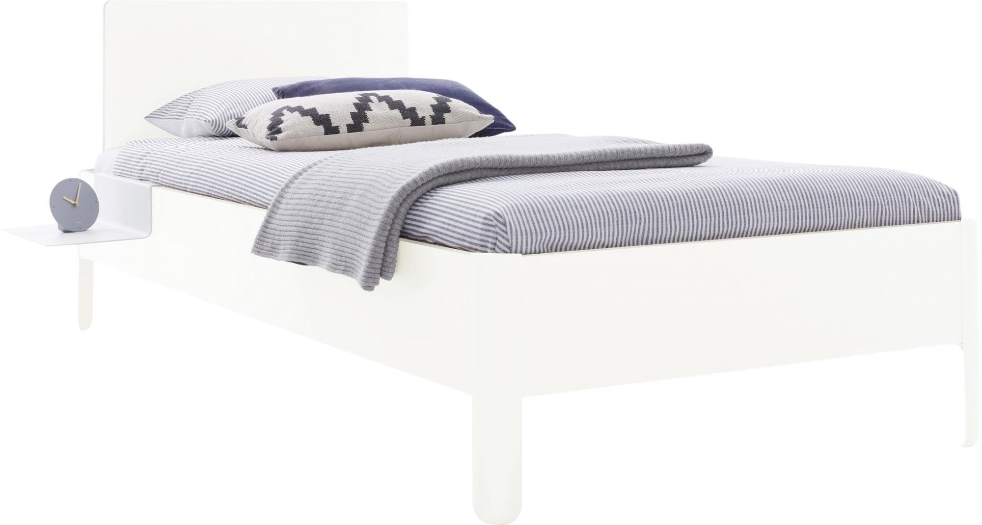 Modernes Nait Doppelbett 180 mit Kopfteil von Müller Möbelwerkstätten.