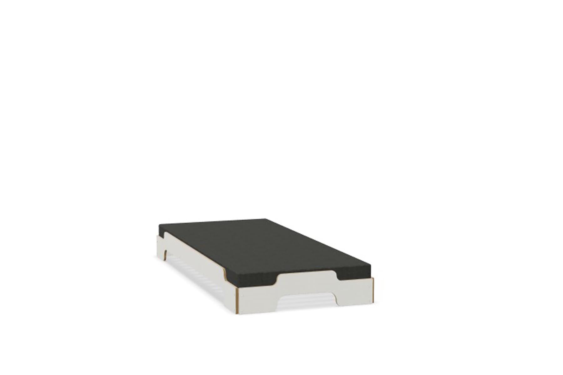 Stapelliege Klassik in Weiss / Birke präsentiert im Onlineshop von KAQTU Design AG. Bett ist von Müller Möbelwerkstätten