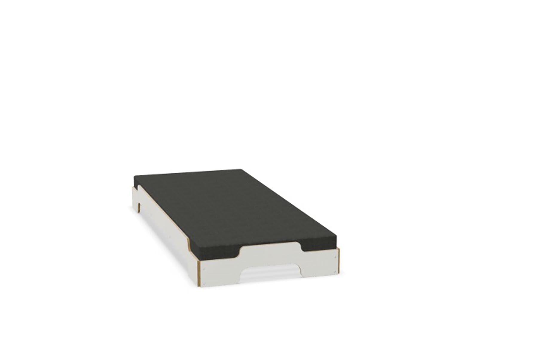 Stapelliege Klassik in Weiss / Birke präsentiert im Onlineshop von KAQTU Design AG. Bett ist von Müller Möbelwerkstätten