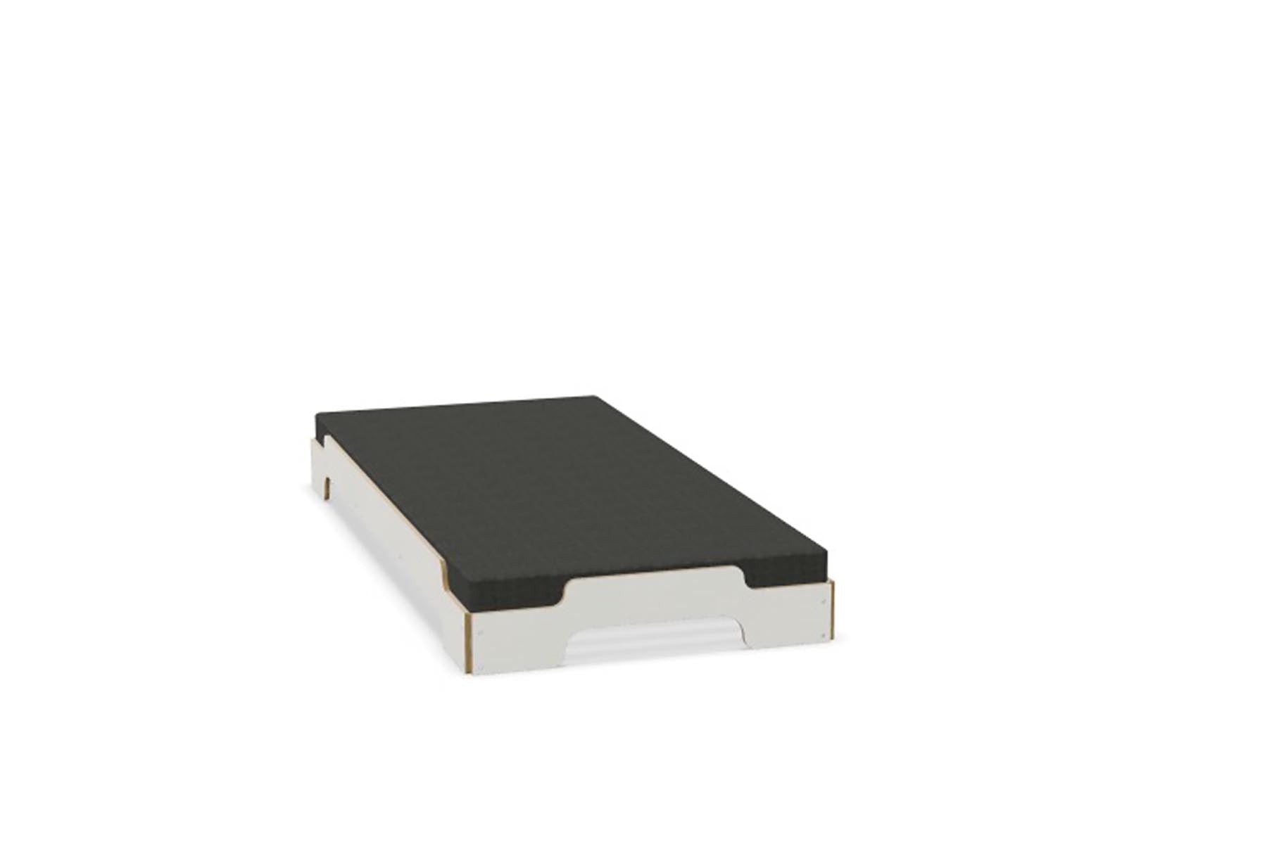 Stapelliege Klassik in Weiss / Birke präsentiert im Onlineshop von KAQTU Design AG. Bett ist von Müller Möbelwerkstätten