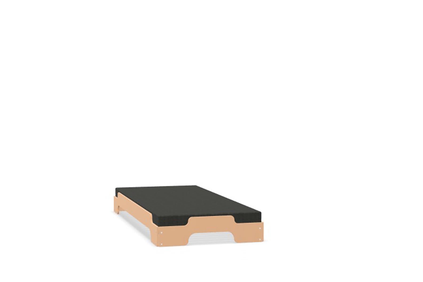 Stapelliege Klassik in Mildorange präsentiert im Onlineshop von KAQTU Design AG. Bett ist von Müller Möbelwerkstätten