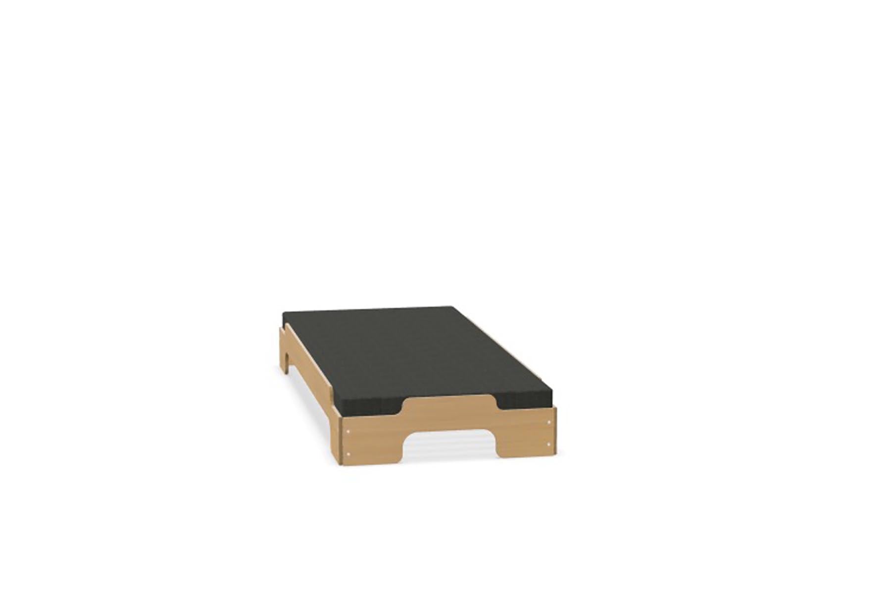 Stapelliege Komfort in Eiche furniert präsentiert im Onlineshop von KAQTU Design AG. Bett ist von Müller Möbelwerkstätten