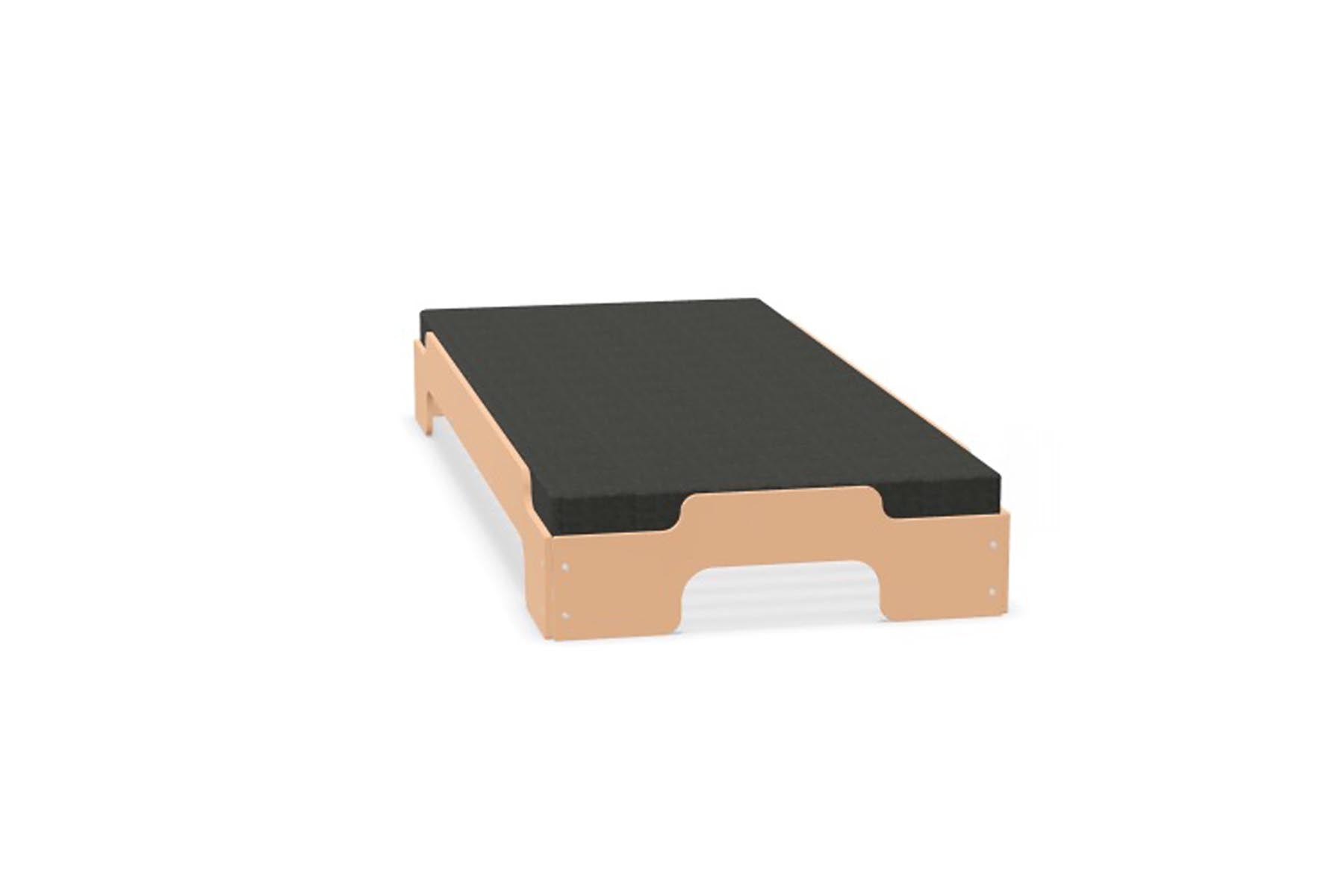 Stapelliege Komfort in Mildorange präsentiert im Onlineshop von KAQTU Design AG. Bett ist von Müller Möbelwerkstätten
