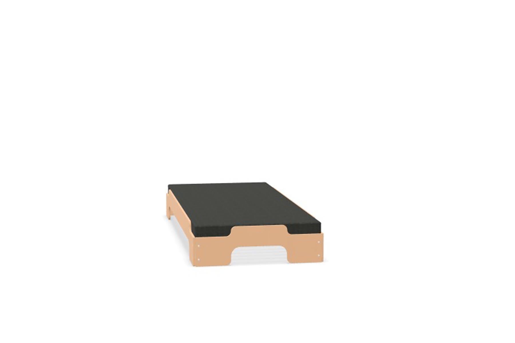 Stapelliege Komfort in Mildorange präsentiert im Onlineshop von KAQTU Design AG. Bett ist von Müller Möbelwerkstätten