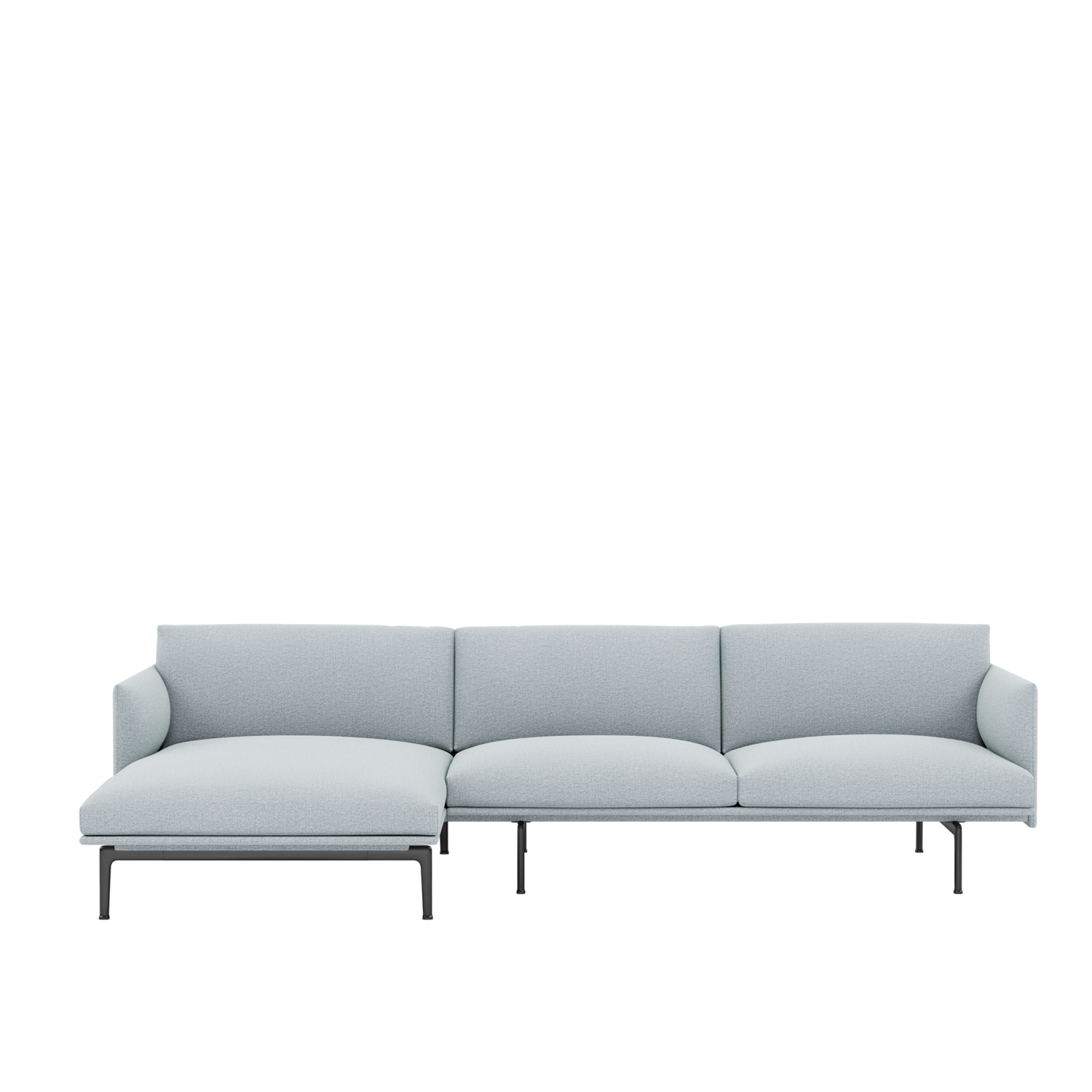 Outline 3-Sitzer L Sofa links in Ecriture 710 präsentiert im Onlineshop von KAQTU Design AG. L-Sofa links ist von Muuto