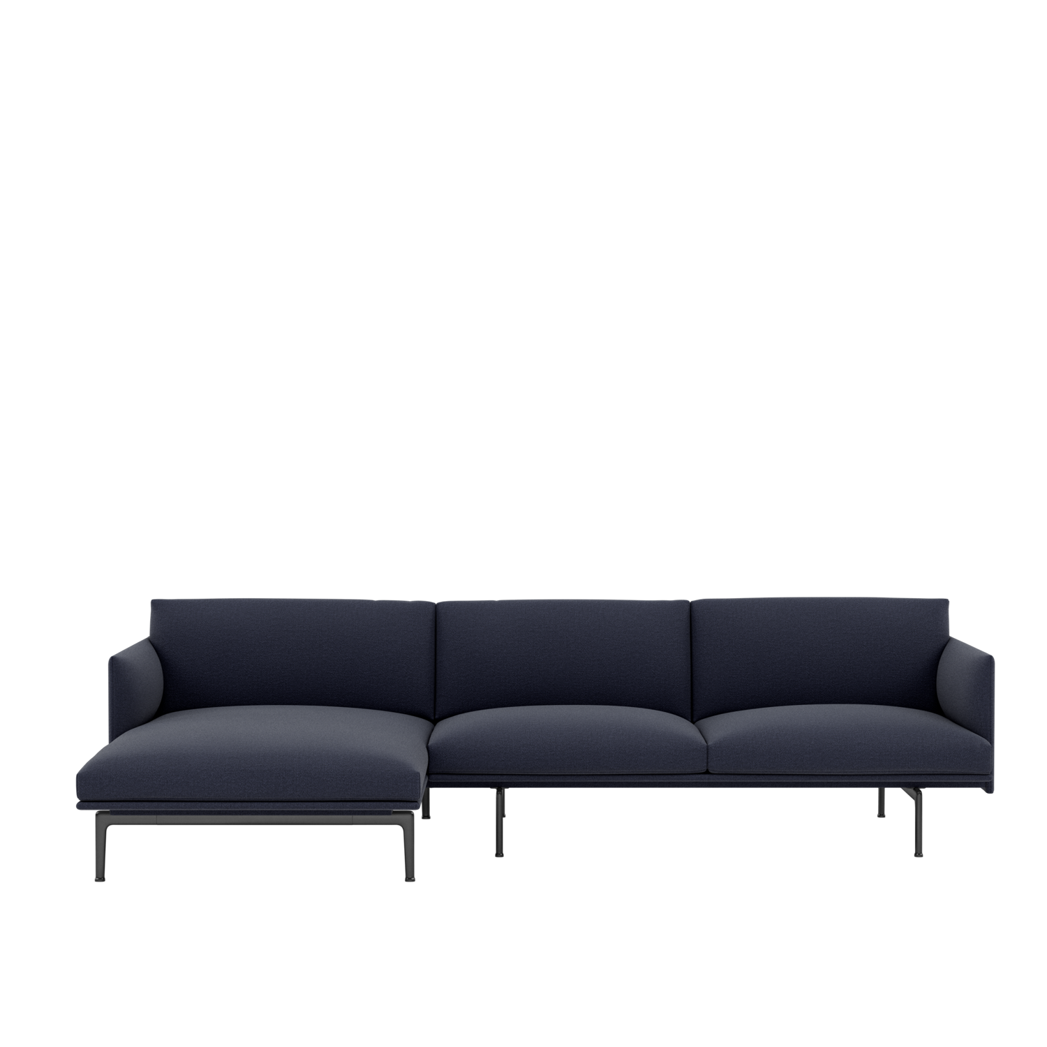 Outline 3-Sitzer L Sofa links in Ecriture 780 präsentiert im Onlineshop von KAQTU Design AG. L-Sofa links ist von Muuto