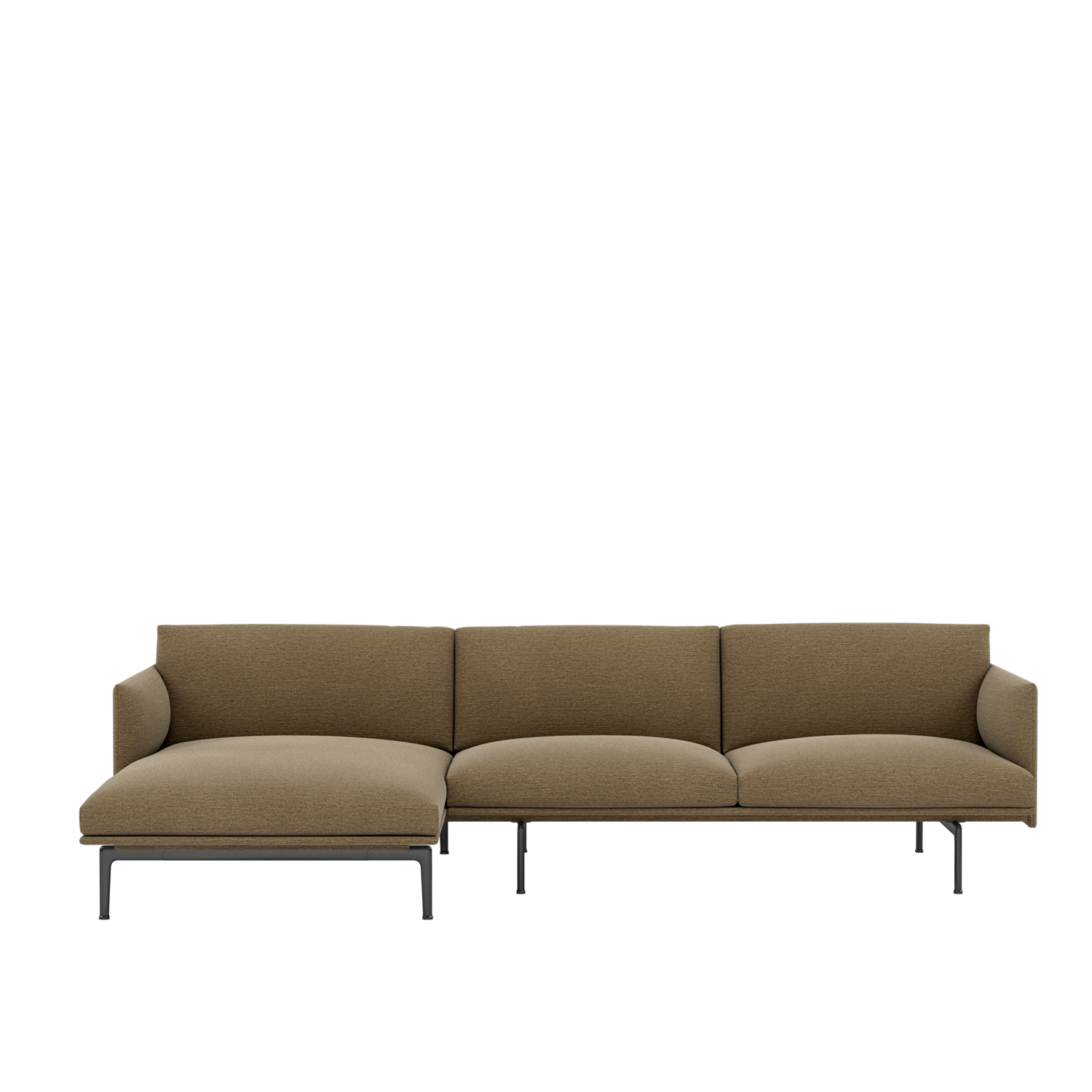 Outline 3-Sitzer L Sofa links in Ecriture 270 präsentiert im Onlineshop von KAQTU Design AG. L-Sofa links ist von Muuto