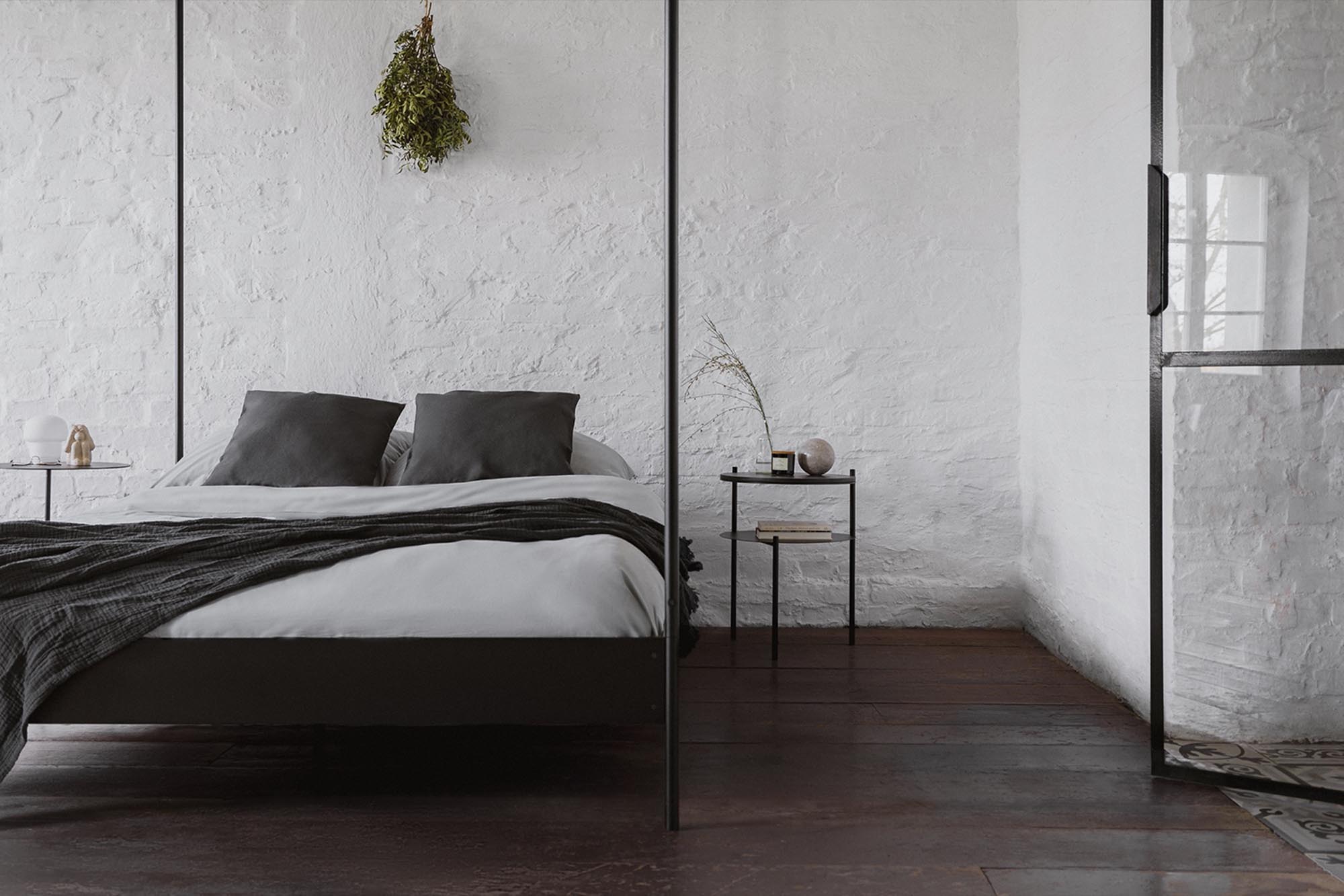 Eton Bett von Noo.ma: Modernes Design trifft auf höchsten Schlafkomfort.