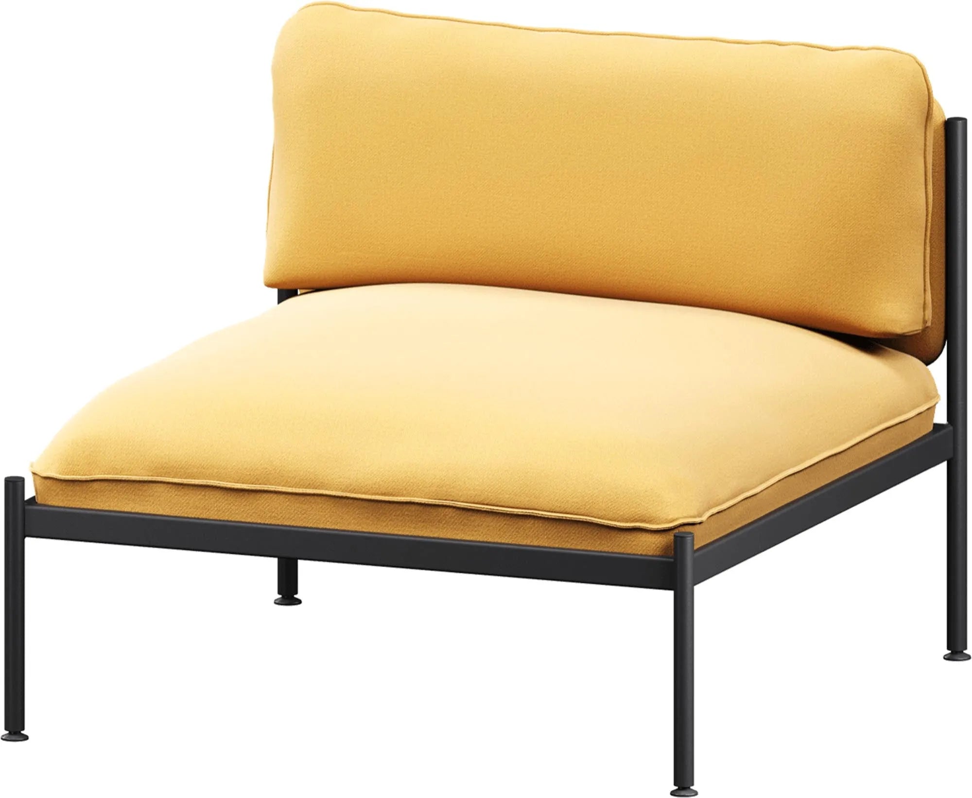 Der Toom Modular Stuhl von Noo.ma: Eleganz trifft Komfort. Hochwertige Polsterung, robuster Stahlrahmen, flexibles Design.