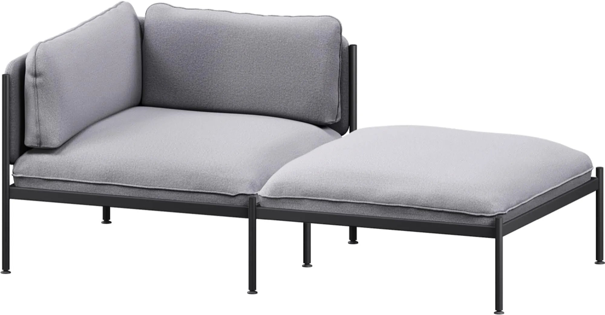 Toom 2-Sitzer Sofa mit Chaise: Modernes Design von Noo.ma.
